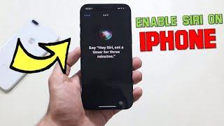 How to Enable Siri on Any iPhone Easily! (2021)