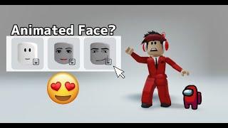 ANIMATED FACES IN ROBLOX | АНИМИРОВАННЫЕ ЛИЦА В РОБЛОКСЕ |  БЕСПЛАТНЫЕ ВЕЩИ