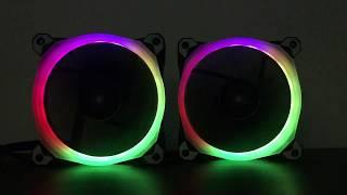 Raidmax NV-R120FB Addressable RGB Fan Demo