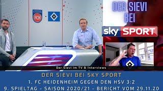 Der Sievi bei SKY - FC Heidenheim gegen den HSV 3:2 | 9. Spieltag - Saison 2020/21 - 29.11.2020