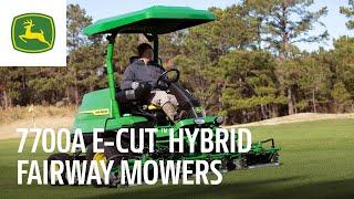 7700A E-Cut™ Hybrid Fairway Mower | John Deere Golf