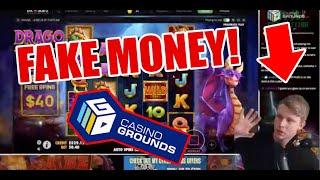 FAKE Casino Streamer Fired from CasinoGrounds by NickSlots | Caught Using Fake Casino Money on Slots