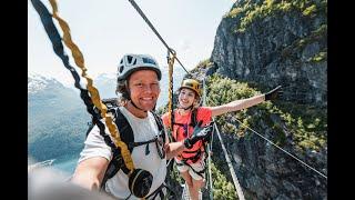 The perfect climb  - Via Ferrata Loen