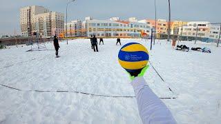 SNOW VOLLEYBALL FIRST PERSON | RED BULL NET | 2022 | HAIKYUU IN REAL LIFE | EPISODE 134