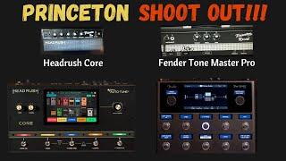Headrush vs Tone Master Pro Amp Shootout | Princeton