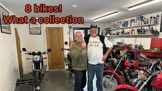 Norton,Triumph,Suzuki,BSA Motorcycles In One Collection.