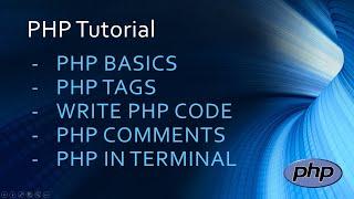 PHP Basics - Tutorial