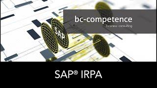 SAP® Intelligent Robotic Process Automation (SAP iRPA)  | Robotic Process Automation