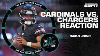 Dan Orlovsky’s TAKEAWAYS on Cardinals’ MNF win + The Chargers’ missing pieces | The Pat McAfee Show