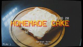 Homemade Cake | Cooking VHS Vlogs #20 | July 2021 | Lo-fi Aesthetic vlogs