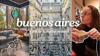 BUENOS AIRES DIARIES  new places, shopping, recoleta life in Buenos Aires Argentina vlog