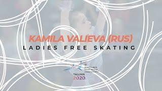 K. Valieva | Ladies Free Skating | ISU World Junior Figure Skating Championships | #WorldJFigure