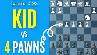 Chess Lesson # 92: King’s Indian Defense vs Four Pawn Attack