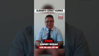 Almanya'da şirket kurarak oturum izni almak mümkün mü? #shorts