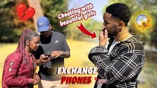 Making couples switching phones for 60sec   SEASON 3 SA EDITION | EPISODE 126  |