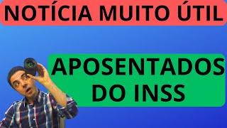 SAIU ÓTIMA NOTÍCIA PARA TODOS OS APOSENTADOS DO INSS