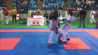 KARATE INDIA # DELHI STATE CHAMPIONSHIP 2017-18 ## FEMALE SENIOR KUMITE -68KG #deepika  DHIMAN