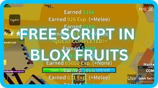 *NEW* BLOX FRUITS SCRIPT | AUTO BOUNTY | AUTO FARM | FREE SCRIPT GUI MOBILE & PC