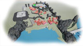 Prototyping the city of Khorinis from the game Gothic