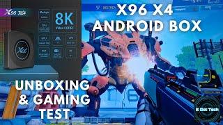 #Banggood X96 X4 Amlogic S905X4 Android TV Box  8K Video Support!