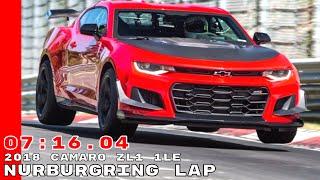 2018 Chevy Camaro ZL1 1LE Nurburgring Lap