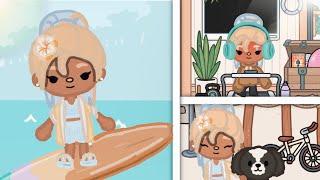 *AESTHETIC* SUMMER MORNING ROUTINE!️|TOCA BOCA ROLEPLAY|*WITH VOICE*