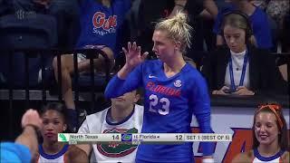 Florida vs North Texas | Women Volleyball Sep 20,2024