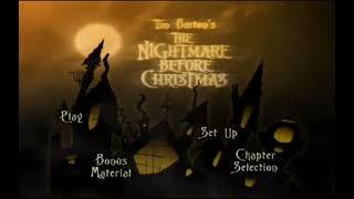 Opening To The Nightmare Before Christmas (1994) UK VHS