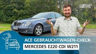 Mercedes E220 CDI W211 im ACE Gebrauchtwagen-Check