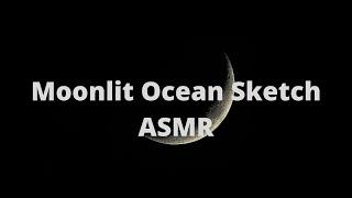 Moonlit Ocean Scenery | ASMR | Funiva