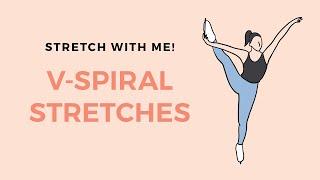 V-SPIRAL STRETCHES || OFF-ICE TRAINING | Coach Michelle Hong