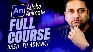 Adobe Animate CC Complete Course in One Video in Hindi