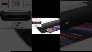 Fastest Thermal Laminator Machine Revealed! 12 Inch, 1 Min Warm-Up Easy to Use #shorts