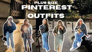 Recreating Pinterest Outfits on Plus Size | Plus Size Try-On | Outfit Inspo