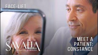 Constance's Facelift Experience with Dr. Savalia