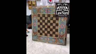 Нарды, шашки, шахматы, настольные игры. Backgammon, checkers, chess, board games. LawNard