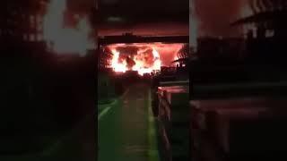 Metinvest plant is on fire. New Chernobyl /// Горит завод "Метинвест". Новый Чернобыль