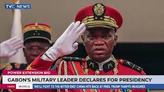 Gabon's Military Leader Declare Declares For Presidency