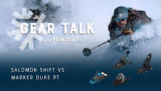 Salomon Shift vs Marker Duke PT Binding Comparison | Powder7