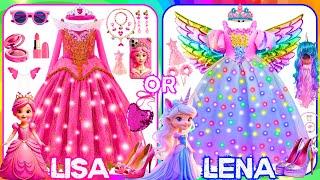 Lisa or Lena ️️ |#lena #lisa #lisaorlena #viralvideo #trending