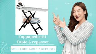 Découvrez la Foppapedretti Table à repasser Assai Wengè – Alliant élégance et fonctionnalité !