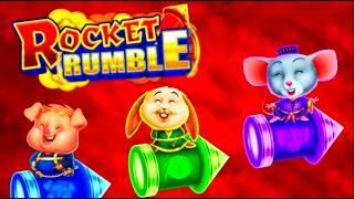 INSANE WIN After LANDING All 15 Golden Rockets On Rocket Rumble Slot Machine!