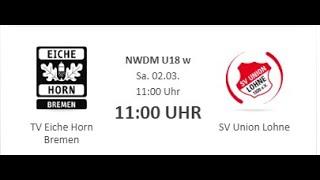 Z1: Eiche Horn Bremen - SV Union Lohne, F1