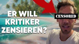 Oli investiert cancelt Kritiker?!