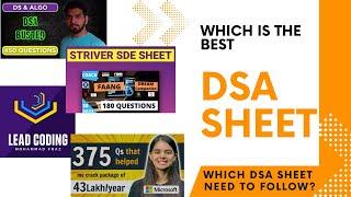 Striver vs Apna College vs Love Babbar vs Fraz? DSA Sheets Comparison for internship and placement