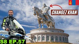 Changez Khan and the Modern Mongolia  S8 EP.57 | Pakistan to Japan Motorcycle Tour