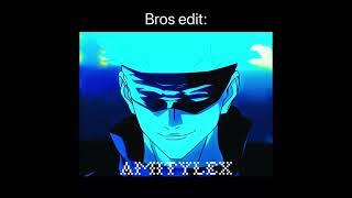 Edit contest with my cousin[]Gojo vs Sukuna[]