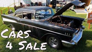 Tri Five Nationals 2024 "Cars for Sale"