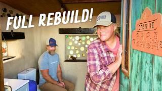 DIY Composting Outhouse FAIL: Transformed into LAUNDRY w/ Flushing TOILET