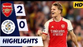 Arsenal vs Luton Town (2-0) | All Goals & Extended Highlights | Premier League 2023/24